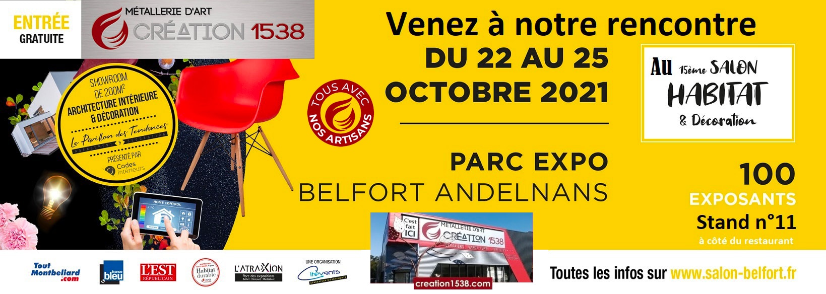 participation au salon de l’artisanat 2021 à Belfort participation au salon de l'artisanat 2021 à Belfort