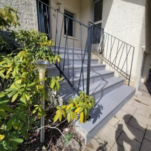 garde-corps extérieur style mikado à Dung